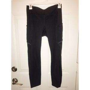 Lululemon 7/8 Speed Up Leggings Grey size 6
